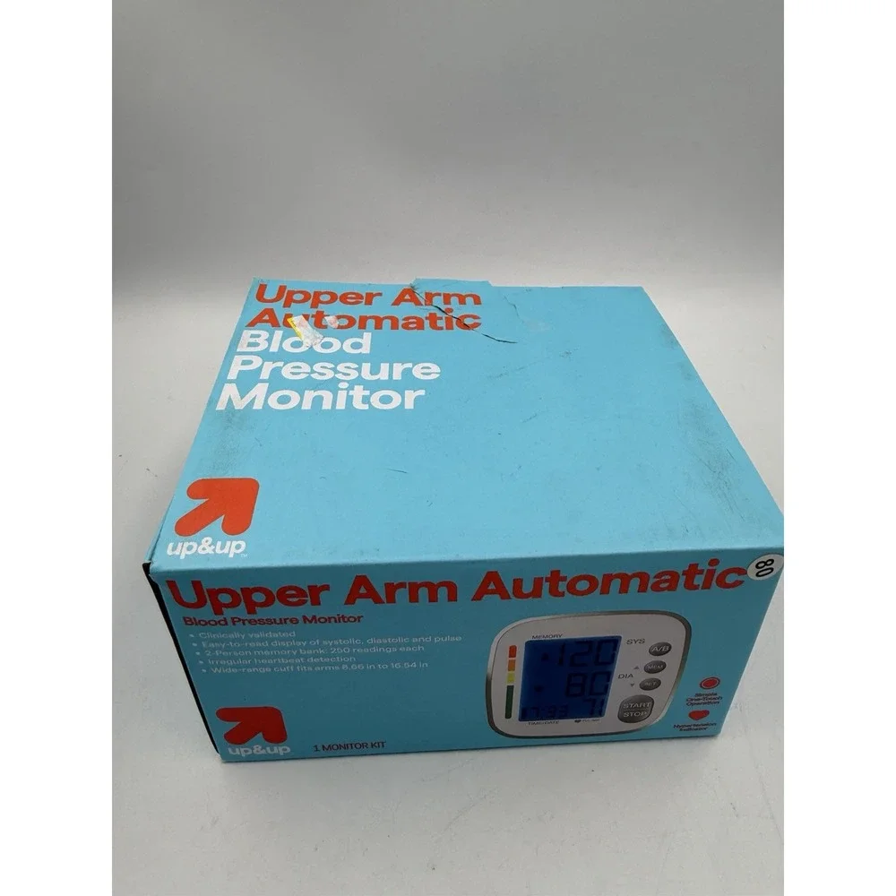 Target Up&Up Upper Arm Automatic Blood Pressure Monitor OPEN BOX
